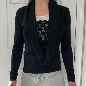 Elegant Black Arden B Women's small Sweater